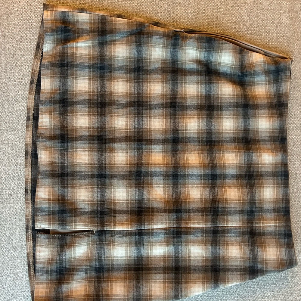 Old Navy Black and Gray Plaid Jacket